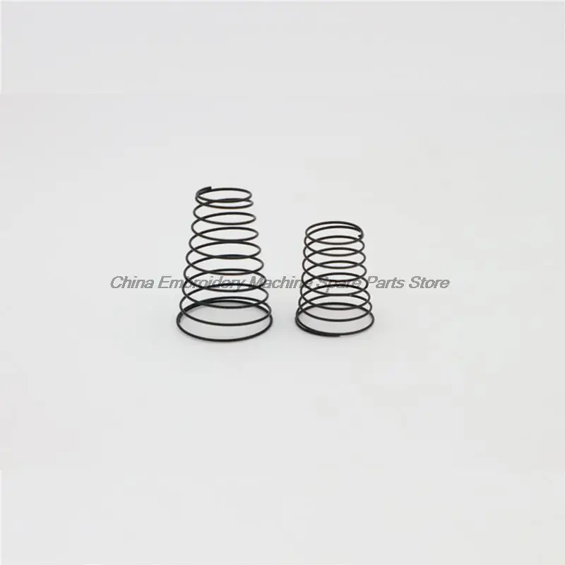 100pcs Pagoda Spring Thread Adjustment Spring Clamp Spring Big and Small Round Table Cone Spring for Zgm Feiya Tajima Aemco SWF