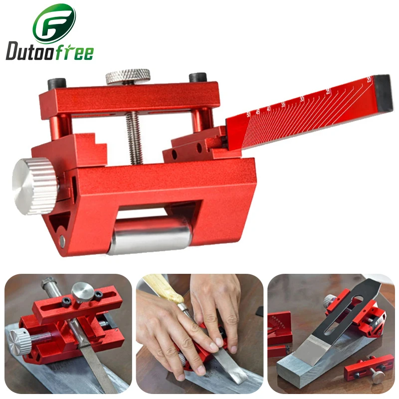 Aluminum Alloy Sharpening Bracket Fixed Angle Sharpener Multifunctional Sharpener Woodworking Special Fast Sharpening Tool