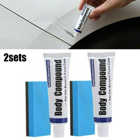 1/2Sets Car Scratch Remover Autos Body Paint Scratch Care Car Polishing Body Compound Paste Paint Repair Auto Accessories