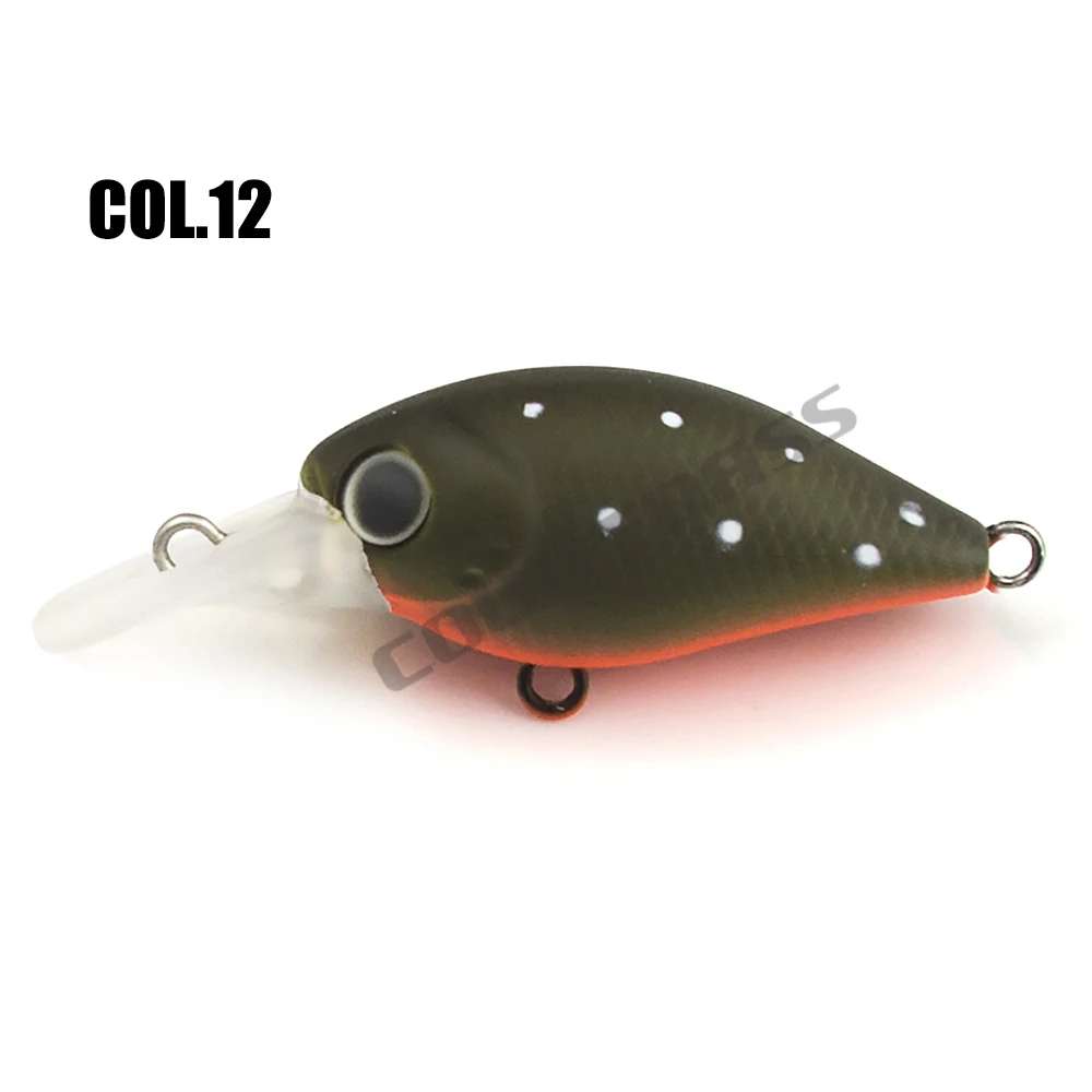 Countbass Kurbelköder, 37 mm 1-29/64 Zoll 4,5 g 5/32 oz. Dive 1,5 m 5' Kunststoff-Hartköder schwimmende Angelköder, Kurbelköder, Wobbler