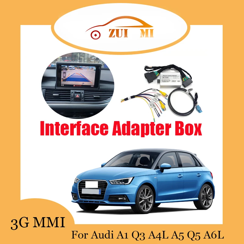 

Car Interface Adapter Decoder For Audi A1 Q3 A4L A5 Q5 A6L A7 Q7 A8L 3G MMI Reversing Decoder 360 Decodes