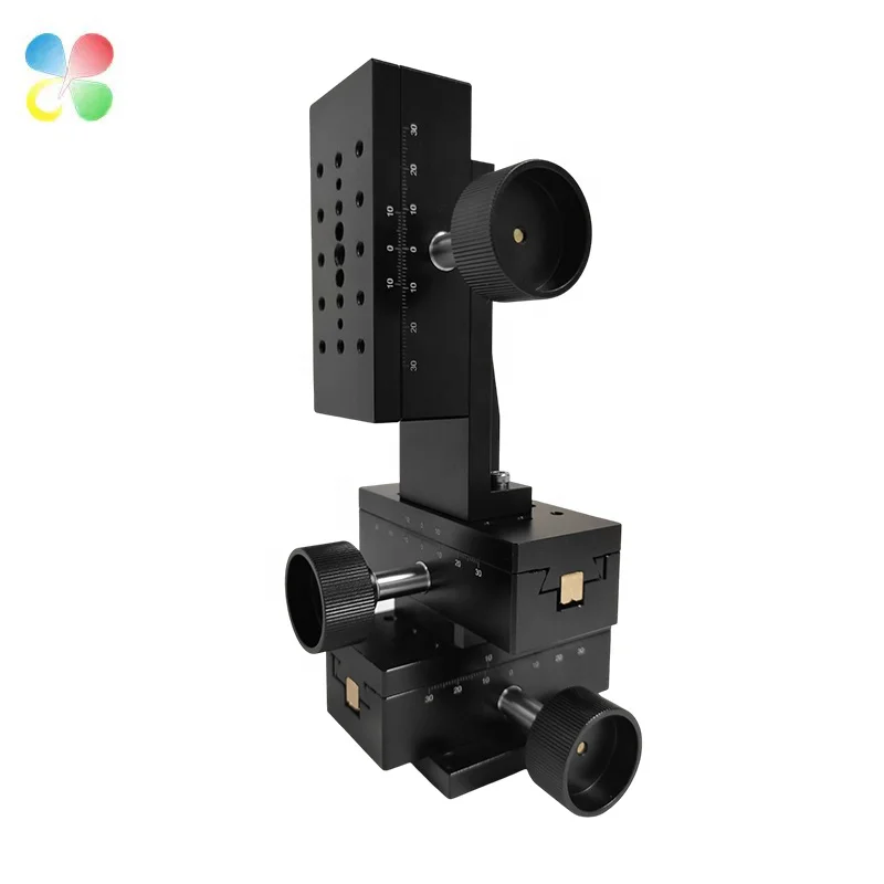 C&K 40*90mm JD4-49P Aluminum Manual Vertical Translation Travel Portable Optical Instrument Dovetail Stage 1 Year Warranty