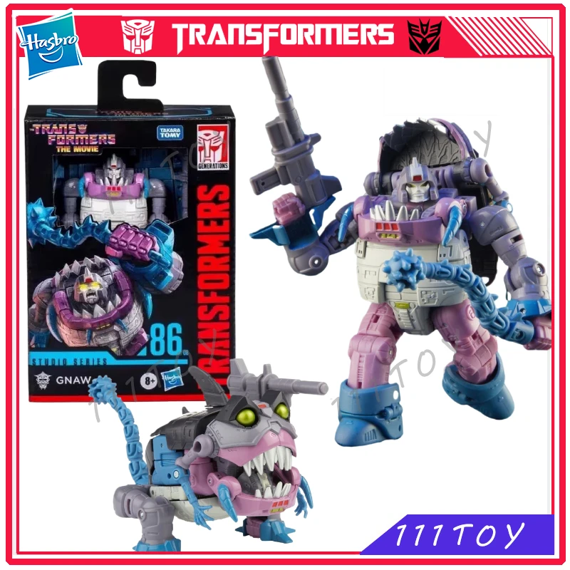 

In Stock Hasbro Transformers Classic Toys The Movie1986 SS86-08 Deluxe Gnaw Action Figure Robot Toy Collectibles Gifts Hobbies