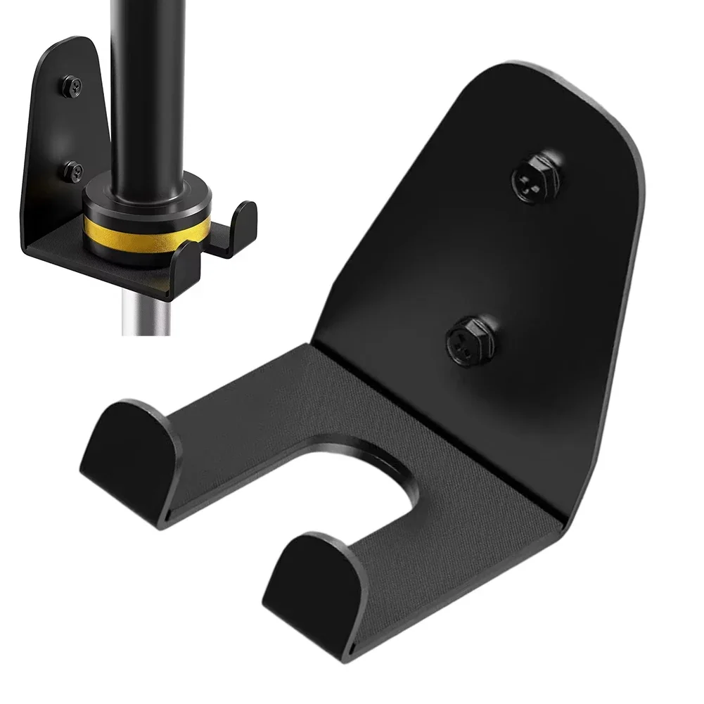Gym Barbell Rack Vertical Wall Mount Holder Fits Bars Diameter 25 to 33mm Anti Rust Steel with Rubber Protection