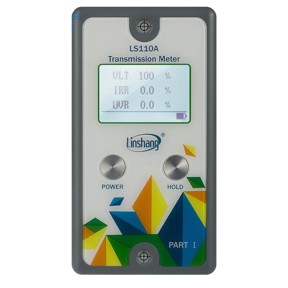 Linshang LS110A Split Transmission Meter with IR UV rejection 550nm Visible light transmittance meter