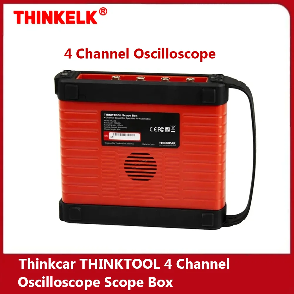 

Thinkcar THINKTOOL 4 Channel Oscilloscope Scope Box 100MHz Bandwidth 50Mpts Record Length Vehicle Diagnostic Equipment Tool