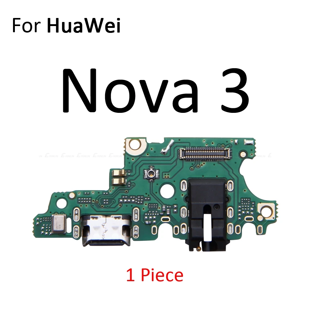 Power Charger Dock USB Charging Port Plug Board Mic Flex Cable For HuaWei Nova 7i 7 6 SE 5T 5i 4e 4 3 3i 3e 2S 2i 2 Plus