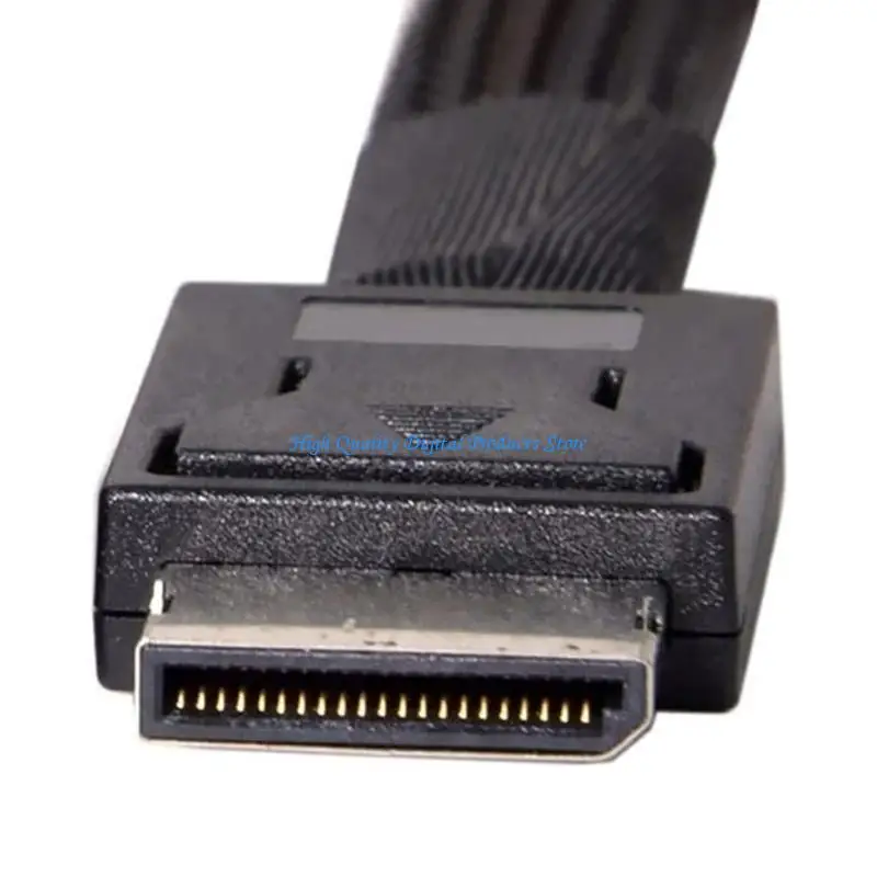 U2JE Oculink SFF8611 Расширение данных Cable SFF-8611 к SFF-8639 Серверная линия передачи данных NVME PCIE SSD Кабель для платы