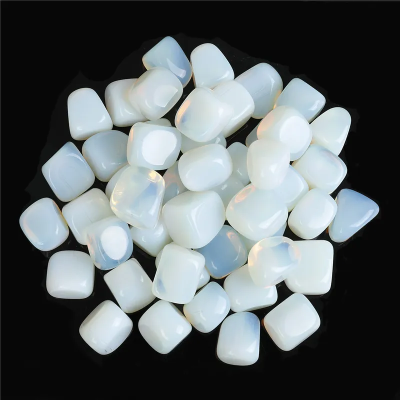 

1000g Larger Particles Polished Opal Tumbled Cube Quartz Crystal Reiki Healing Energy Stones Bonsai Decoration