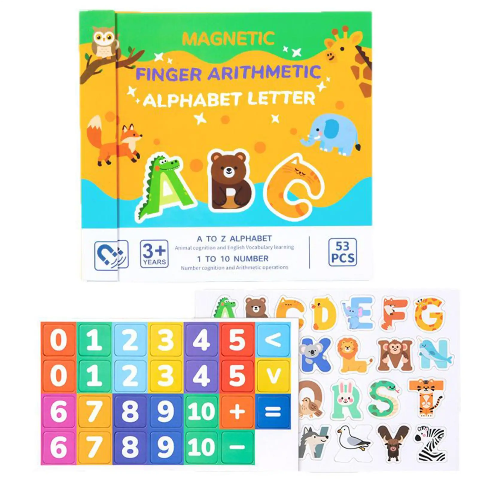 New Montessori Toys Educational Math manipulatives Number Counting Blocks Preschool Learning Toys for Kids Toddlers 3-5 Year