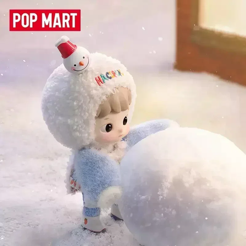 

POP MART HACIPUPU Snowman is Coming Series Blind Box Surprise Mystery Box Anime Action Figurines Home Decor Desktop Model Dolls