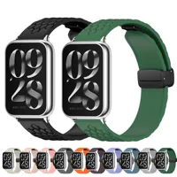 Strap For XIiaomi Mi band 8 9 Pro smartwatch Watchband Bracelet Redmi watch 4 5 Silicone Bands Replacement Straps