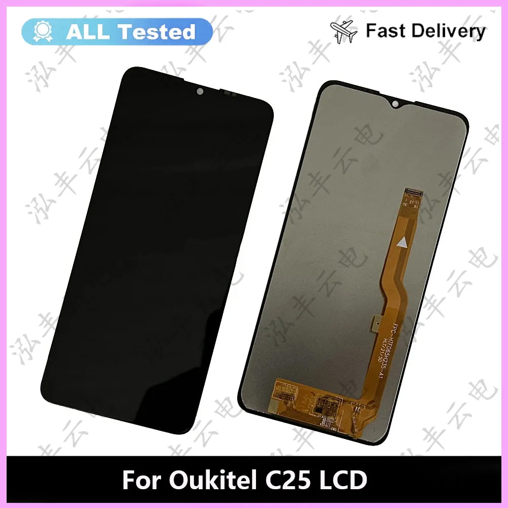 

6.52 inch OUKITEL C25 LCD Display+Touch Screen Digitizer Assembly 100%Original LCD+Touch Digitizer For OUKITEL C25 Sensor LCD