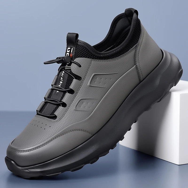 

Мужская противоскользящая и износостойкая походная дорожная обувь, модные водонепроницаемые уличные кроссовки, удобная мужская спортивная обувь