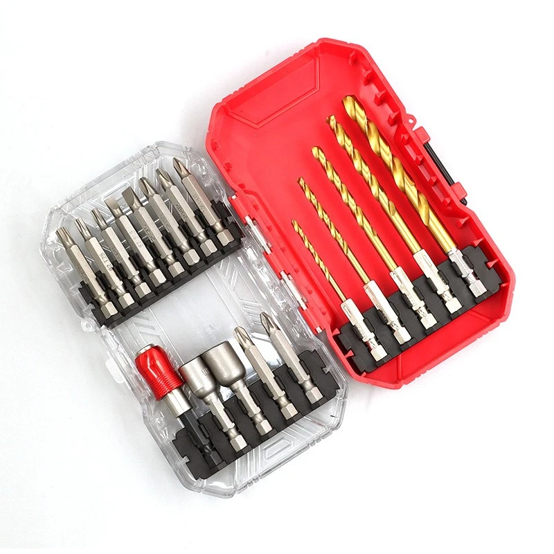 

Cross plum blossom one-word sleeve drill bit portable set portable screw head