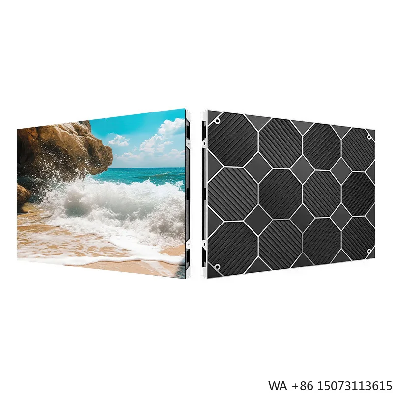 شاشة عرض LED داخلية - حاوية ألومنيوم مصبوبة وموفرة للطاقة ومنخفضة الضوضاء لعروض المكاتب #2