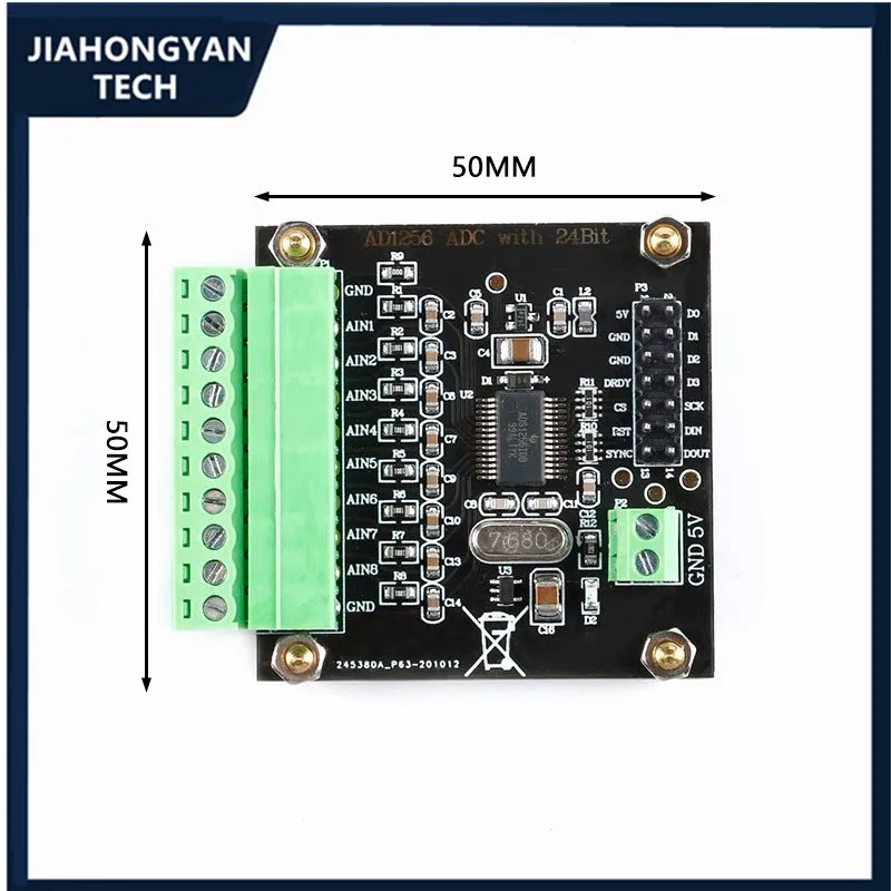 ADS1256 ADC module 24-bit ADC Data acquisition card High precision ADC acquisition ADC converter