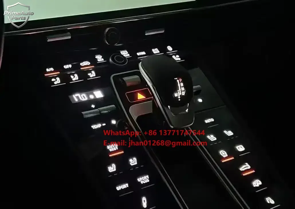 2010-2016 Panamera 970 Car Gear Knob Newly Upgraded Aluminium LED Transmission Modification Kit for Vehicles