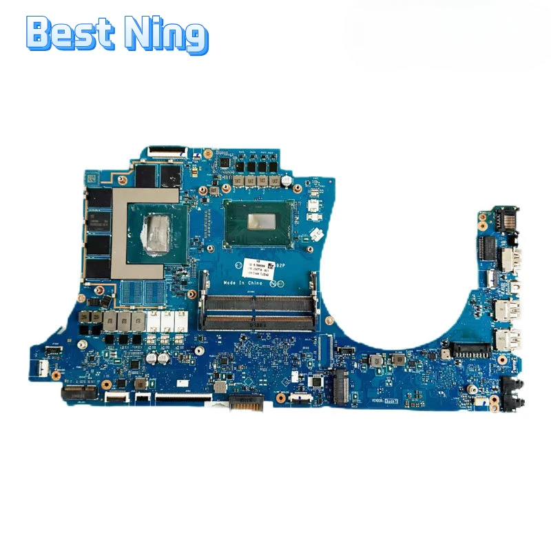 For HP 17T-CB 17-CB Laptop Motherboard LA-H492P Mainboard CPU I7-9750H CPU GPU RTX2070 8G  RTX2060 6G GTX1650 4G.