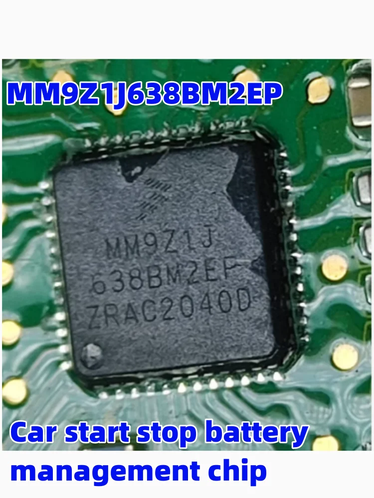 

MM9Z1J638BM2EP для нового энергетического микроконтроллера Tesla, микросхема управления аккумулятором, аксессуары для автомобилей