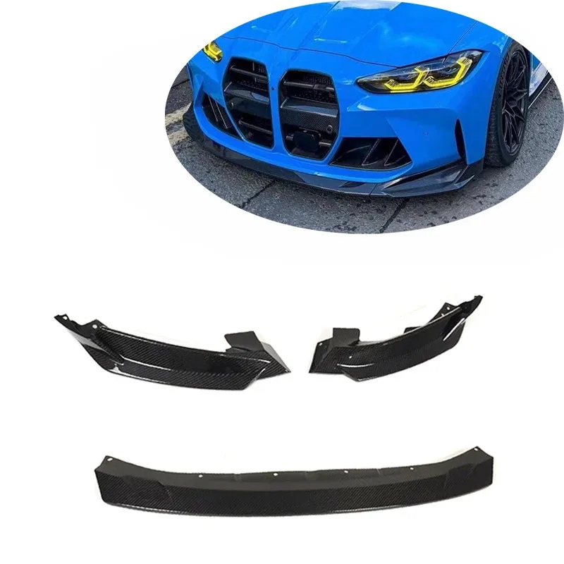 

SP2 Style Real Carbon Fiber Front Lip Bumper Splitter for G80 M3 G82 G83 M4 2021+