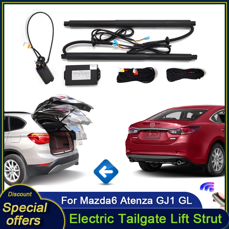 

Для Mazda Mazda6 Atenza GJ1 GL 2012 ~ 2024 Автомобильная электрическая задняя дверь, задняя дверь, стойка, комплект подъема задней двери автомобиля для багажника