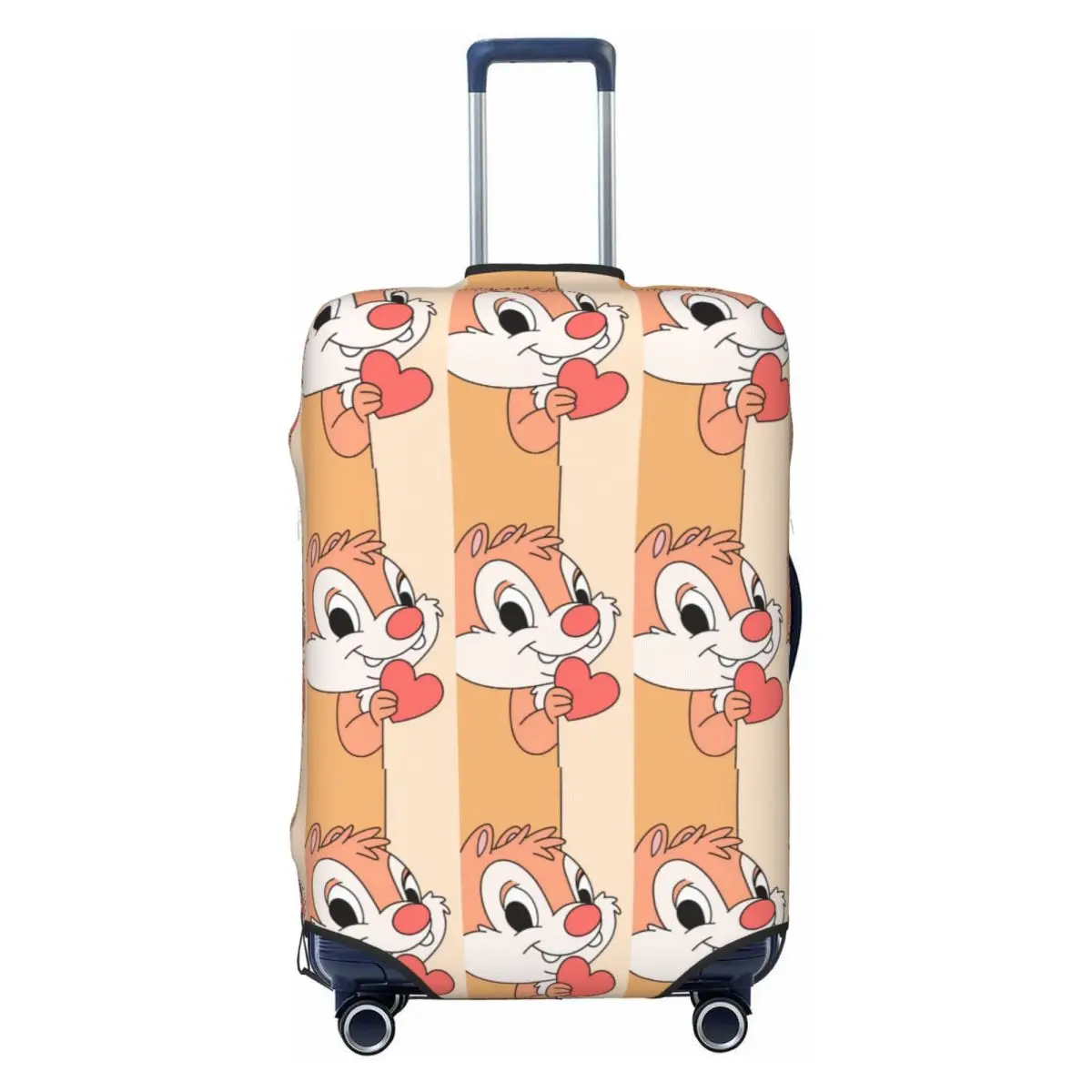 

Забавный чехол для чемодана с изображением Чипа и Дейла, пылезащитный чехол для багажа, защитный чехол для чемоданов 18-32 дюймов