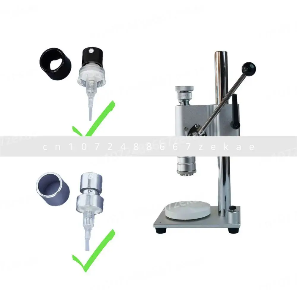 

XS01 13mm to 20mm Aluminum Plastic Pump Handle Automatic Packaging Essential Oil Bottle Tools Perfume Press