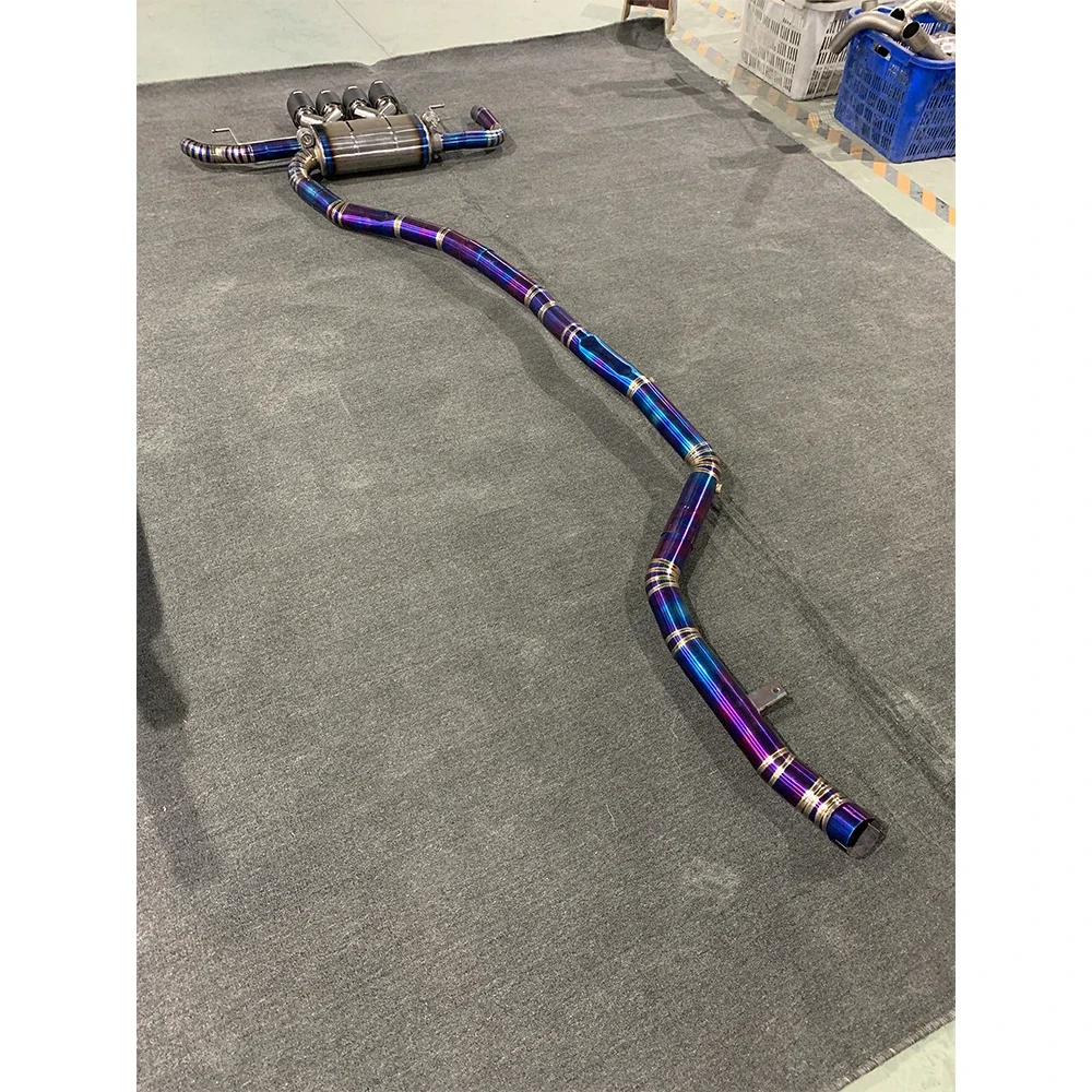 Factory High Performance Titanium Tuning Exhaust for BMW X3 Valvetronic Exhaust Muffler System Auto Parts Rear Exhaust Pipe