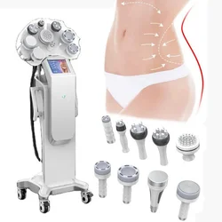 Vertical best quality 9 in 1 80k LipoLaser RF Body Reduce Fat Face Skin Lifting cavitation vacuum system Burning fat