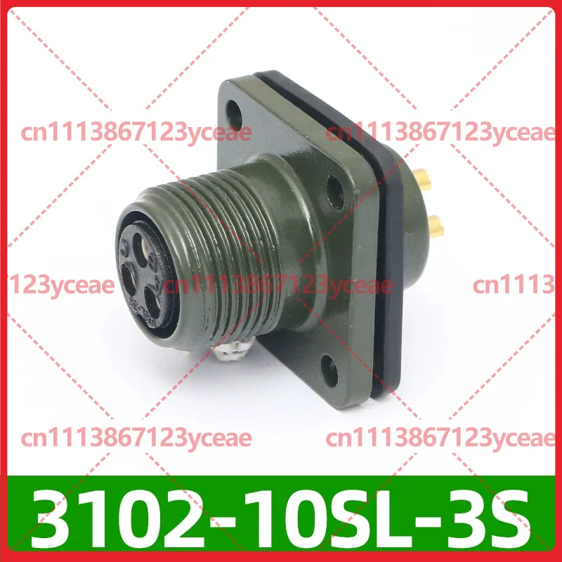 For Industrial Equipment, 5015 Waterproof Circular Aviation Connector 3 Pin, MS3108A10SL-3S MS3102A10SL-3P Plug Socket
