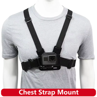 Chest Strap Mount Harness Chesty Body Mount for GoPro Hero 13 12 11 10 9 8 7 SJCAM SJ4000 AKASO insta360 DJI Osmo Action Camera