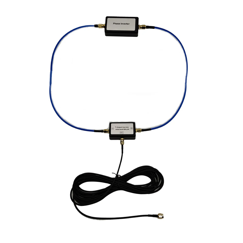 BALUN Booster Splitter Home Tv Equipments YouLoop Portable Passive Magnetic for loop- Antenna with Low Loss Broadband
