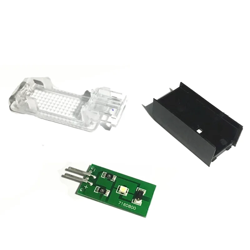 LICE-2X Tali Kekang Kabel Lampu Kaki LED Interior Mobil untuk PASSAT B7 B8 CC Golf 7 MK7 7.5 Jetta Tiguan MK2 5GG947409