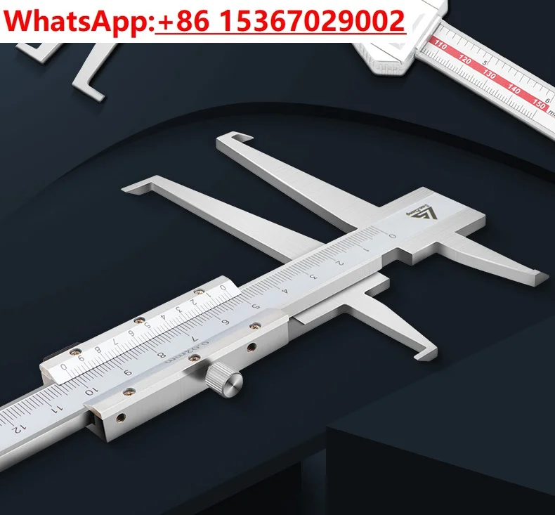 

Режущая головка с двойной внутренней канавкой, цифровой штангенциркуль с внутренним отверстием, внутренний круг, канавка из нержавеющей стали 10-150 мм