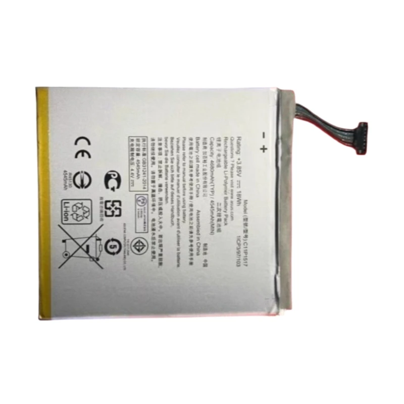 Batterie pour tablette PC 3.85V 4680mAh C11P1517, pour ASUS Zenpad 10 Z300M Z301MFL Z300CNL Z301M Z301MF P00C P028, flambant neuf, haute qualité