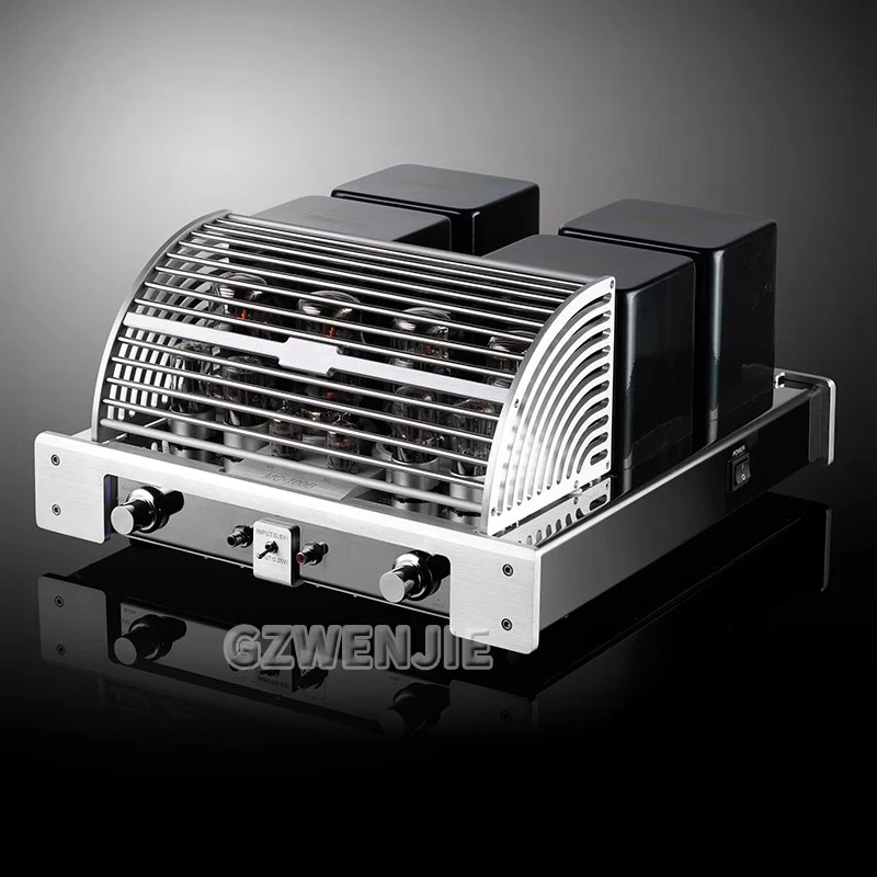 50W*2 MC-100B Vacuum Valve Tube Push-Pull Integrated Amplifier  KT88X4 6N8PX4 12AX7BX 2 High-End Professional HiFi Amp