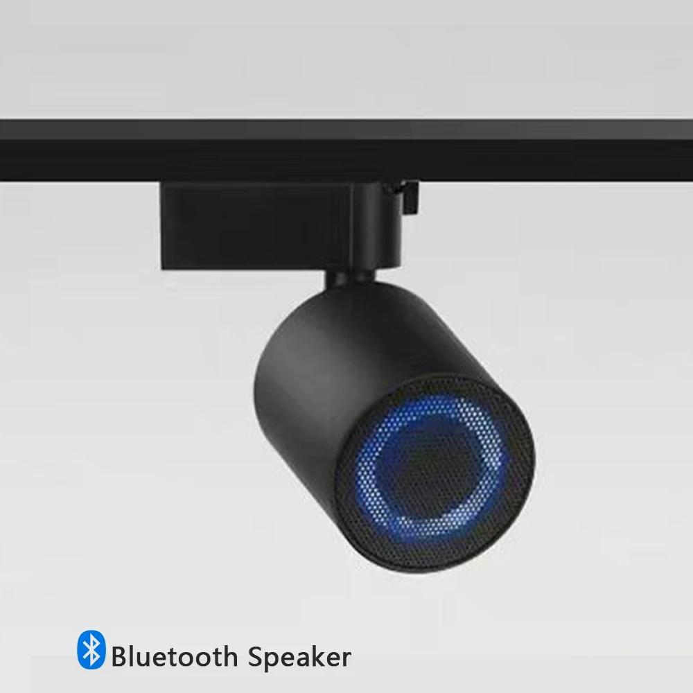 Modern Magnetic Track Bluetooth Speaker Wireless Stereo 20 Series Magnetic Track/High Voltage 2 Wire/ Embedded Ceiling Style