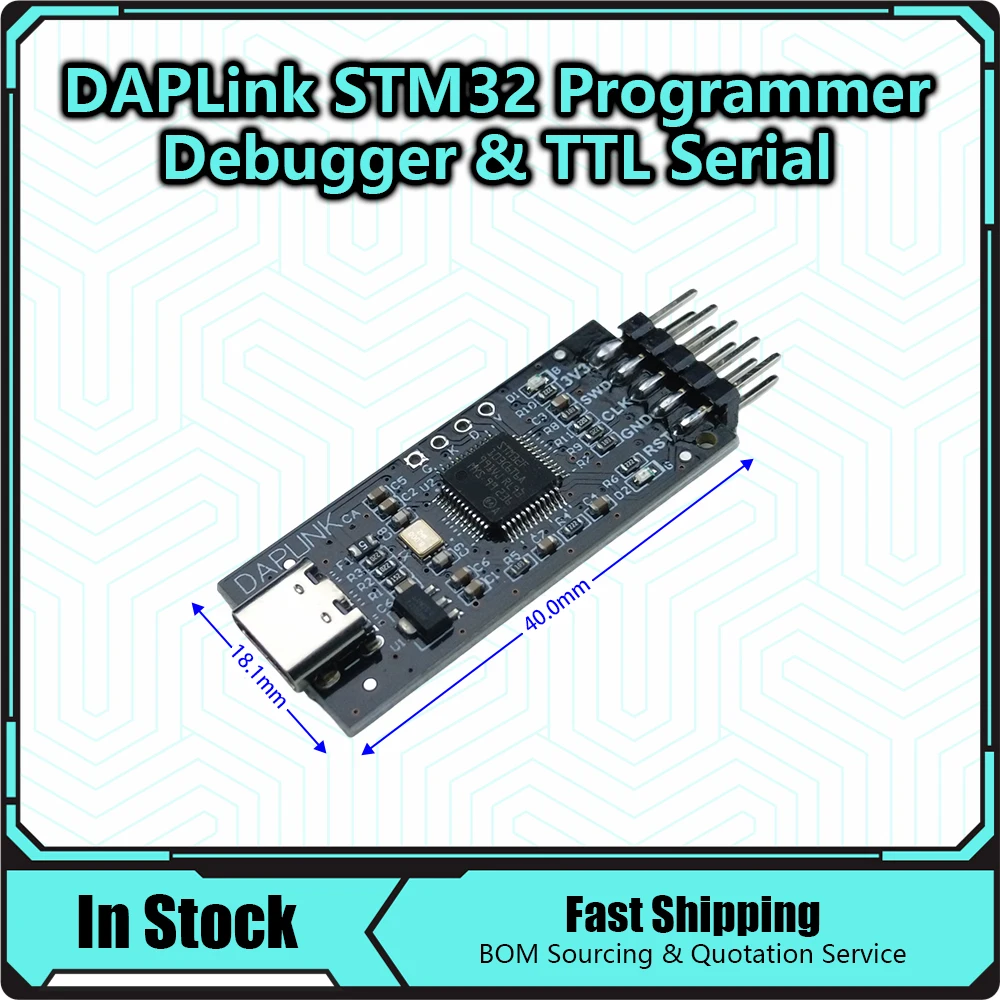 DAPLINK Replaces JLINK OB/STLINK STM32 Burner, Downloader And Emulator ARM For Arduino High Quality