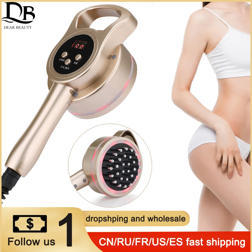 

Electric Heating Slimming Massager 3D Body Shaping LED Fat Burner Meridian Brush Anti Cellulite Massage Firming Beauty Device