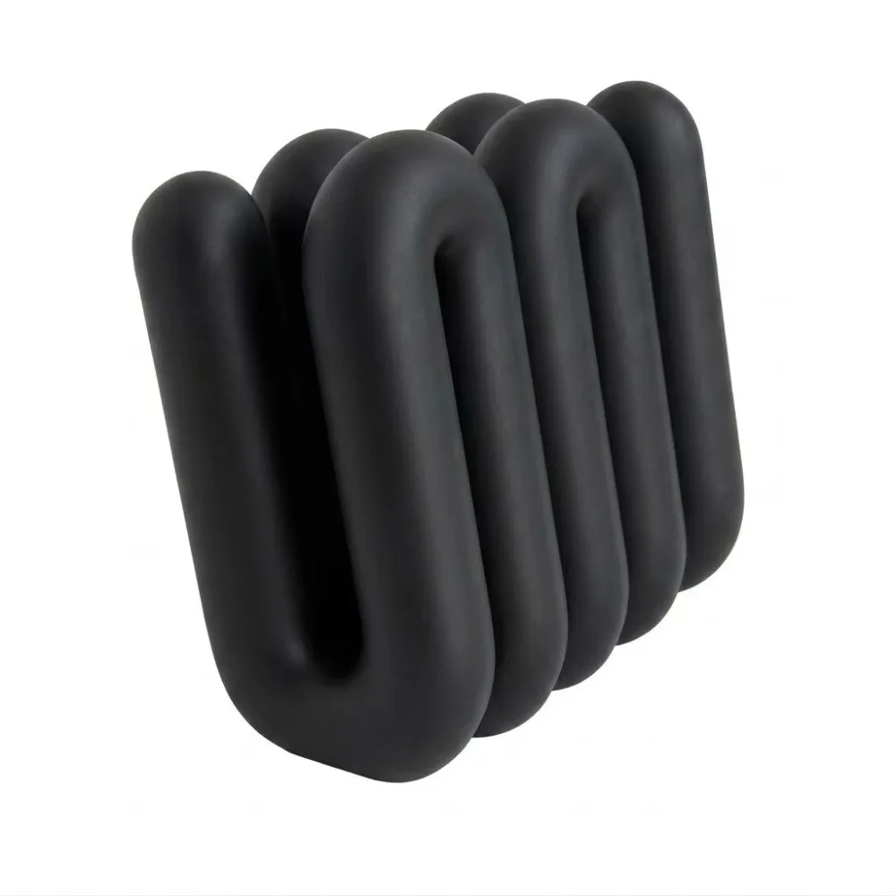PLA Table File Rack 3D Printed Decorative Wavy Laptop Stand Lightweight Desktop Desk Organizer Office, Cultural