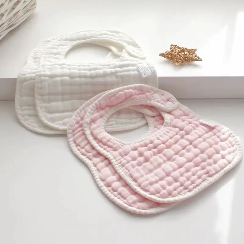 Cotton anti-spit mouth bibs for autumn and winter