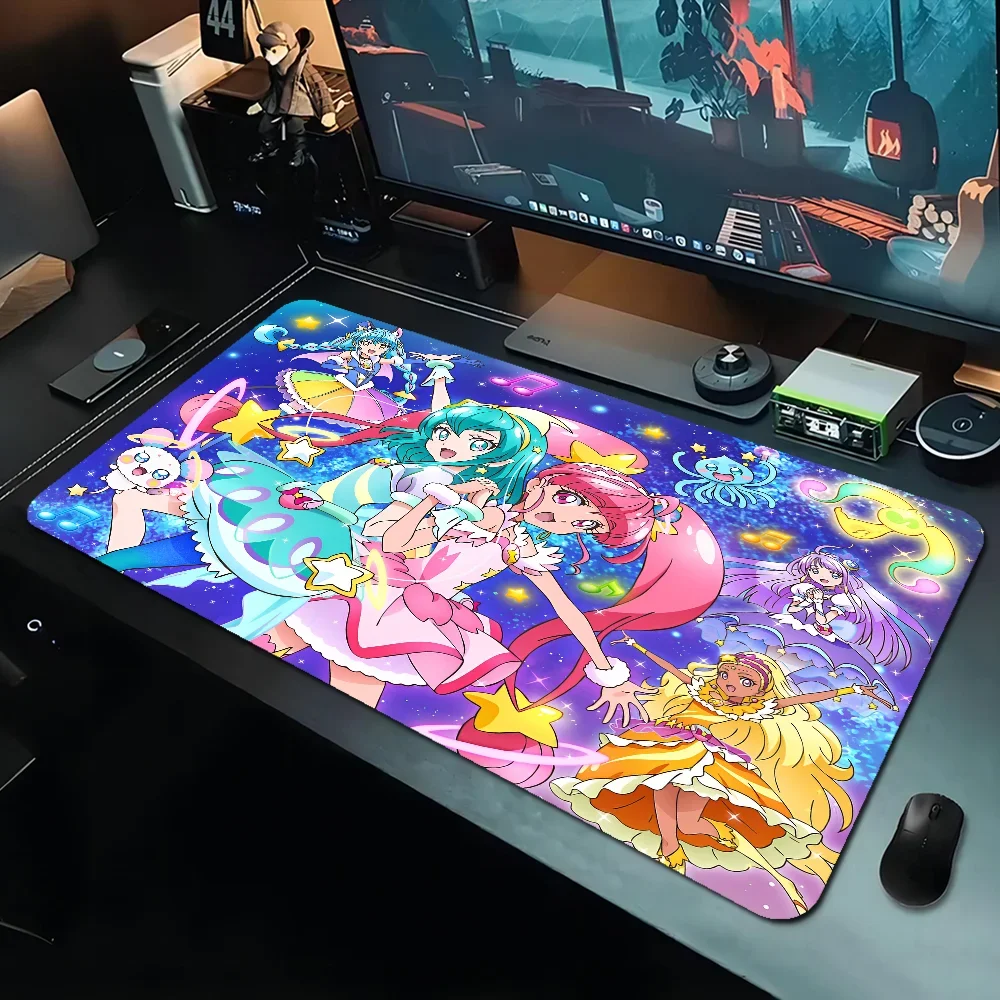 Precure Hirogaru Sky Rubber XXL Table Mat Student Mousepad Gamer Computer Keyboard Pad Games Pad for PC Computer Table