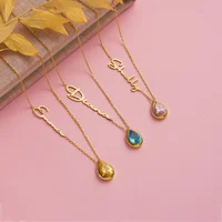 Handmade Alexandrite Birthstone Necklace For Women High Quality Hypoallergenic Dainty Jewelry Birthday Mother's Day Gift 4