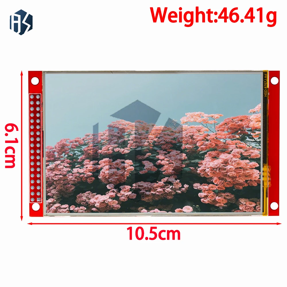 وحدة عرض LCD 3.95 بوصة/4.0 بوصة 320 × 480 ILI9488 TFT مع لوحة لمس - واجهة 8 بت لـ Arduino لـ UNO و Mega2560