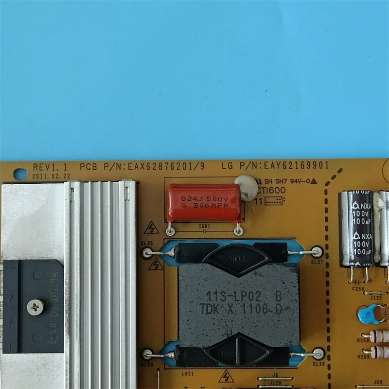EAY 62169901   EAX 62876201   LG 55 インチ 55LV5500 55LV5400 55LW5300 55LW5700 55LW4500 テレビ電源ボード 55LW650T 55LW550T