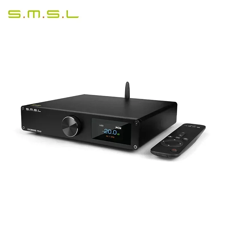 SMSL DO200 MKII Decoder Audio USB DAC ES9068AS*2 XMOS XU316 Bluetooth 5.1 MQA Full Decoding OPA1612*5 Op Amp DSD512 768KHZ 32Bit