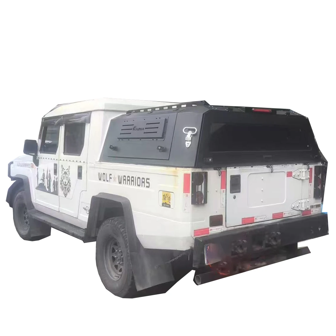 

KQX Pickup Truck High Canopy Cover Aluminum Alloy Waterproof Durable Easy Installation for Cargo Protection