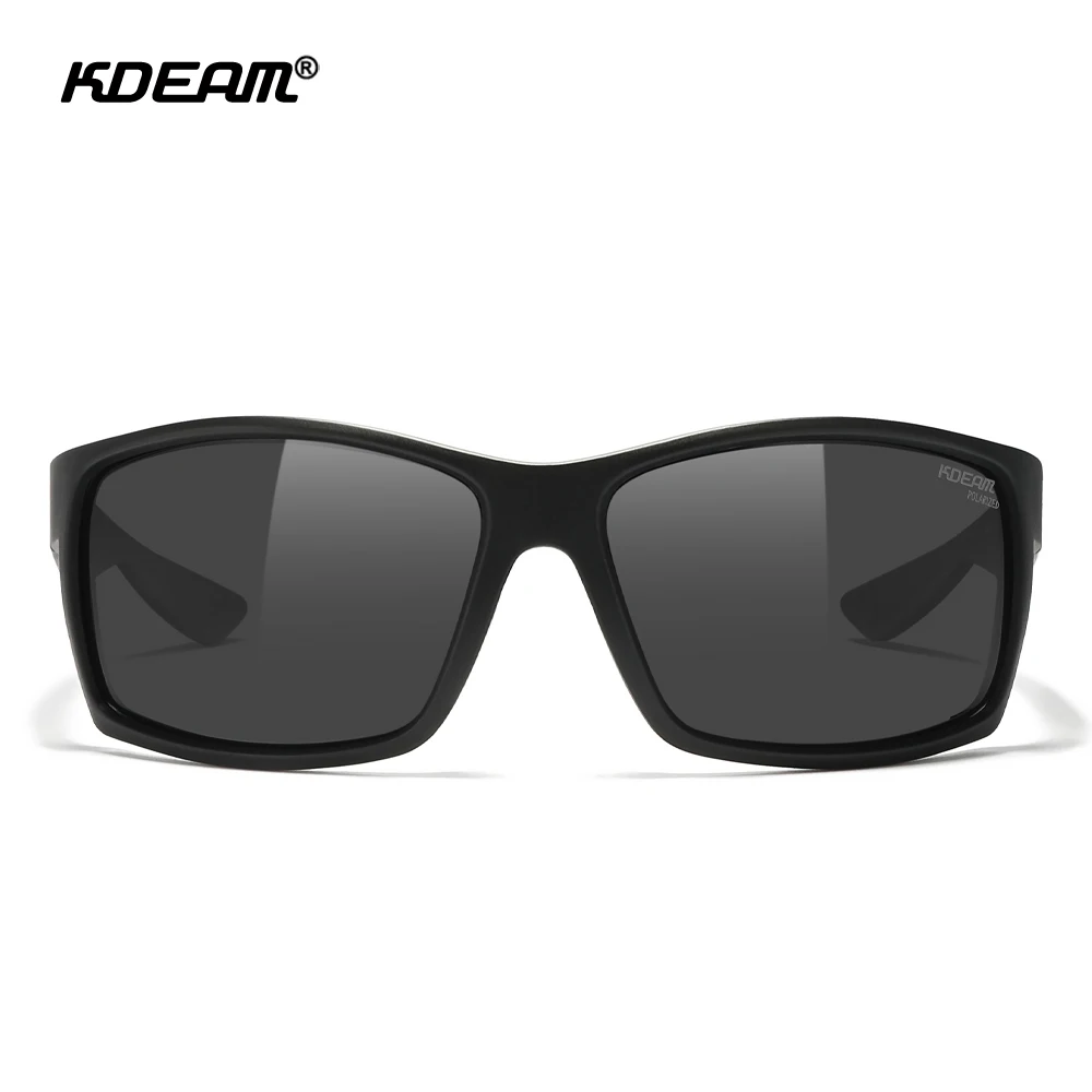 KDEAM 2024 Fishing Sunglasses Polarized And UV400 Protection Lens Men\'s Sun Glasses Unbreakable TR90 Material Frame