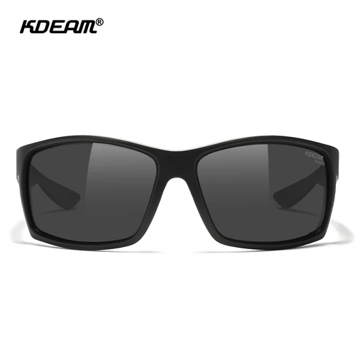 Imagen 2 del producto KDEAM 2024 gafas de sol de pesca polarizadas y lentes de protección UV400 gafas de sol para hombres marco de Material TR90 irrompible